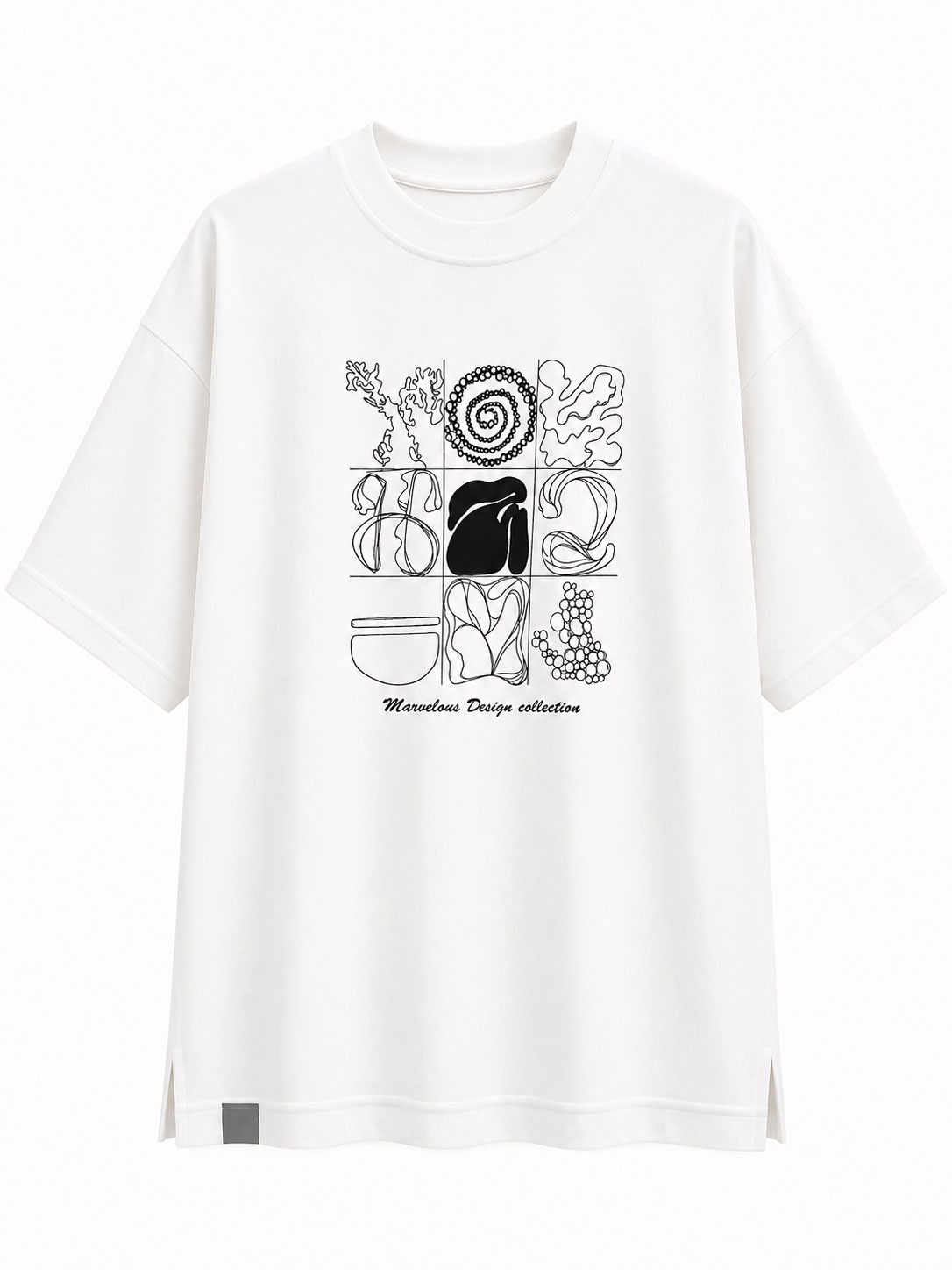 تیشرت طرح دار